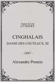 Cinghalais : danse des couteaux, III