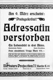 Adressatin verstorben