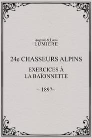 24ème chasseurs alpins : exercices à la baïonnette
