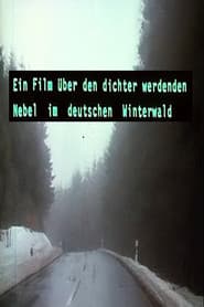 Ein Film über den dichter werdenden Nebel im deutschen Winterwald