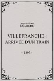 Villefranche : arrivée d'un train
