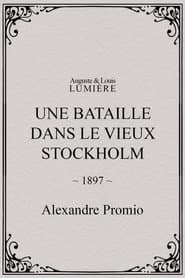 Une bataille dans le vieux Stockholm