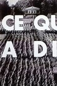 Ce qu'il a dit, ce qu'il a fait