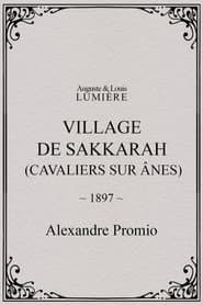 Village de Sakkarah (cavaliers sur ânes)