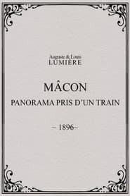 Mâcon : panorama pris d’un train