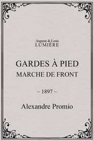 Gardes à pied : marche de front