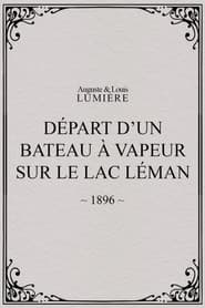 Départ d’un bateau à vapeur sur le lac Léman