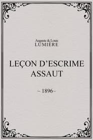 Leçon d’escrime : assaut