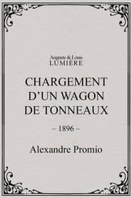 Chargement d’un wagon de tonneaux