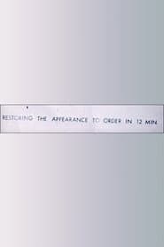 Restoring the Appearance to Order in 12 Minutes