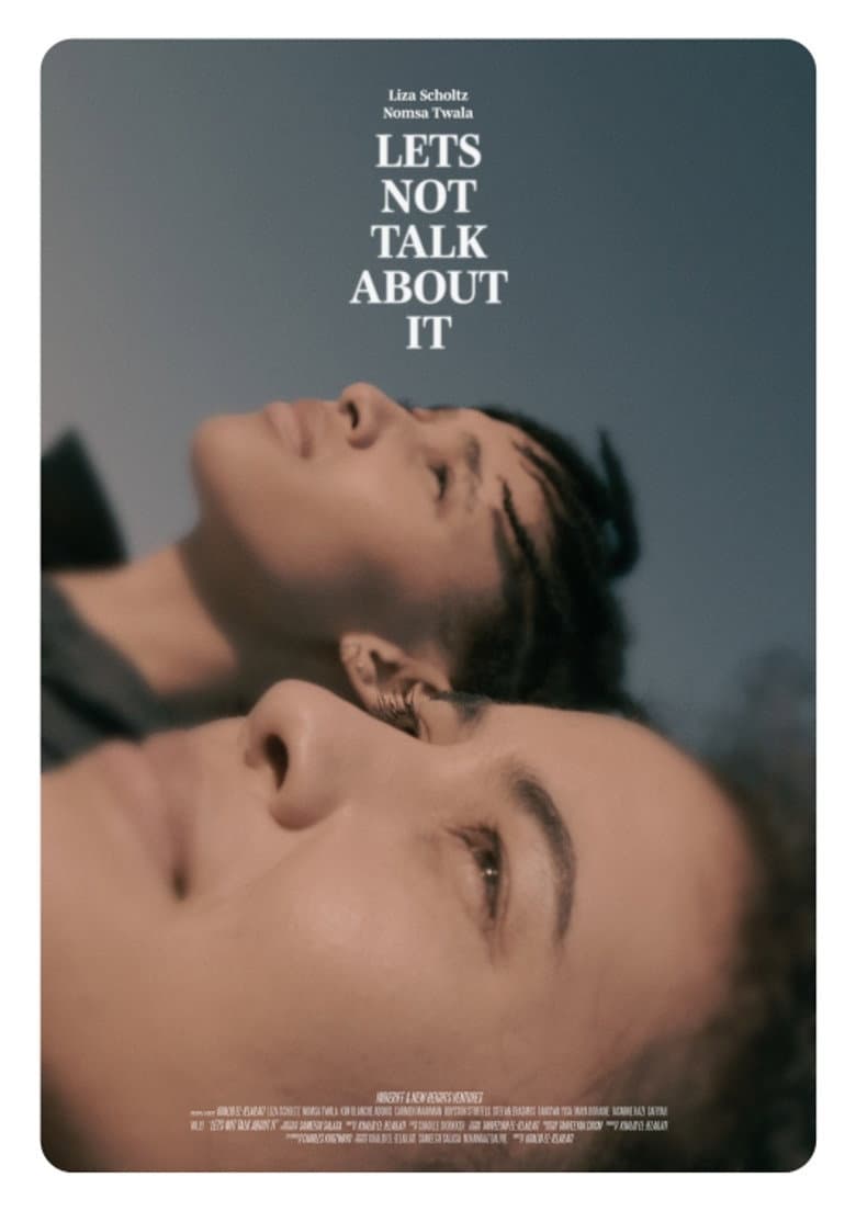 Let's Not Talk About It poster