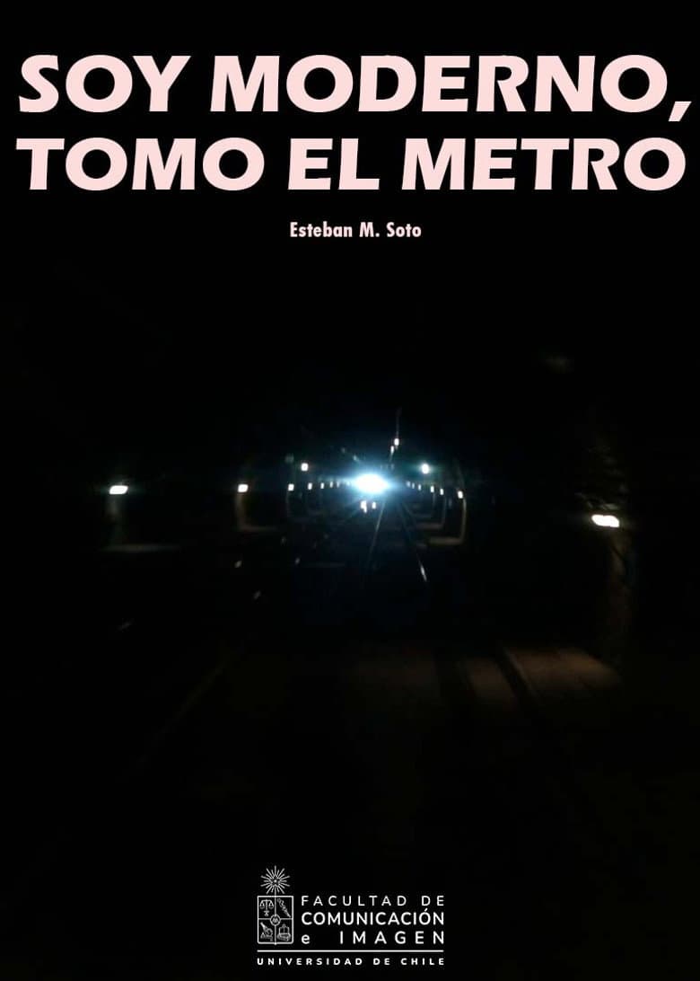 I'm modern, I take the subway poster