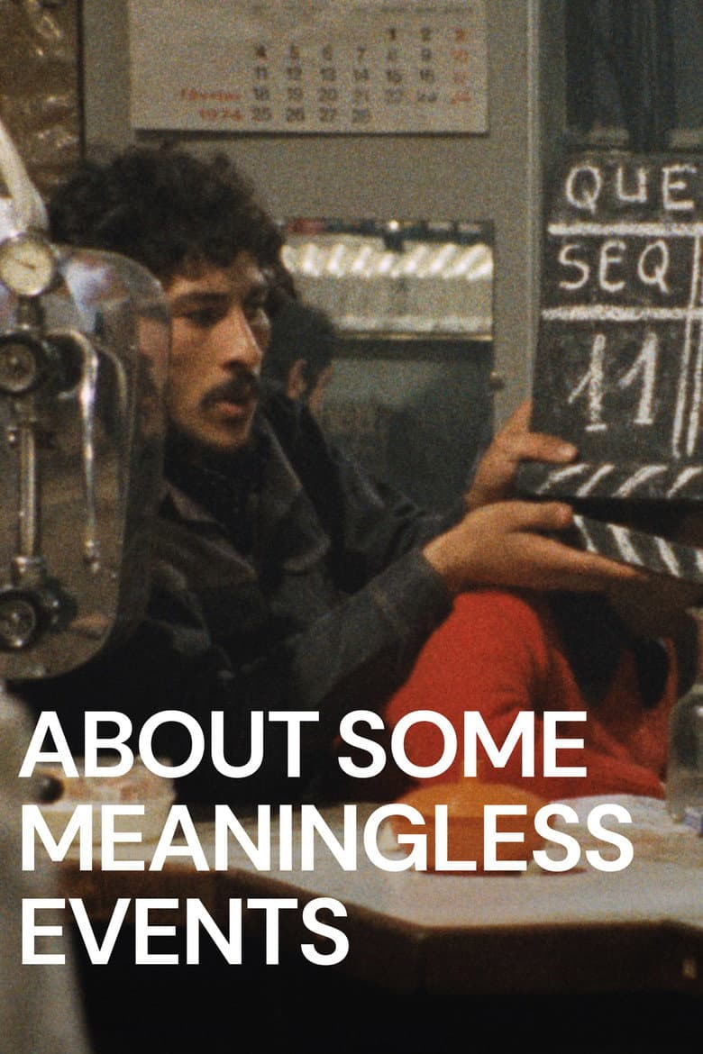 About Some Meaningless Events poster