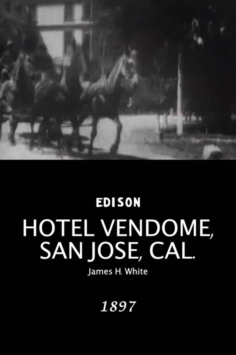 Hotel Vendome, San Jose, Cal. poster