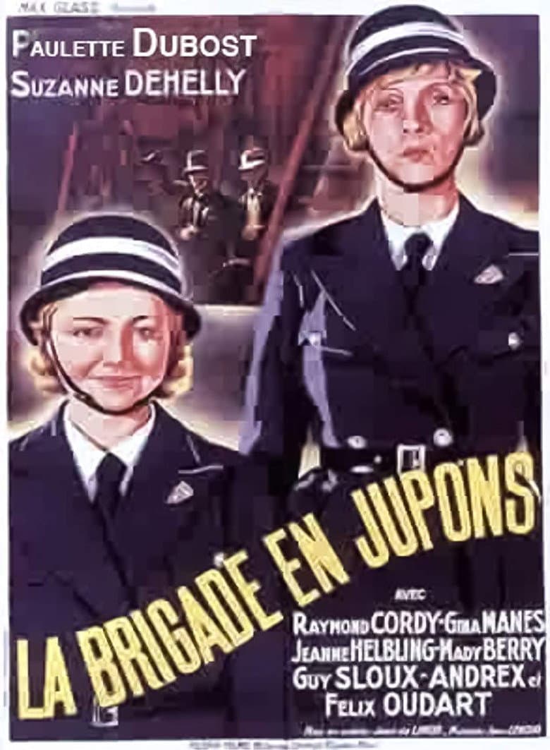 La brigade en jupons poster