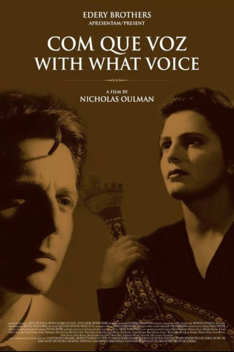 Com Que Voz poster