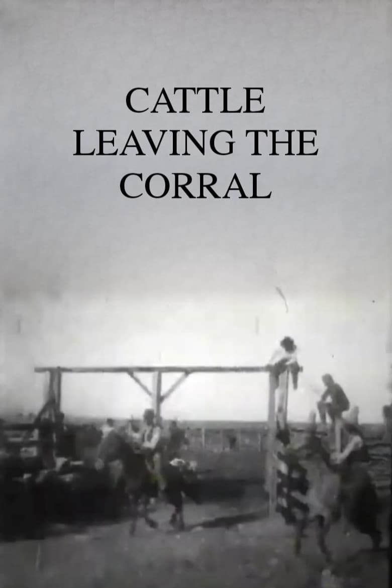 Cattle Leaving the Corral poster