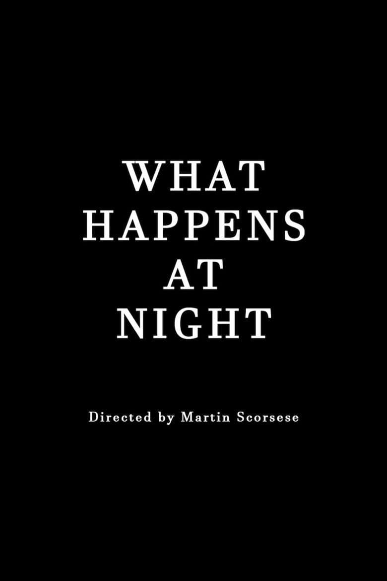 What Happens at Night poster
