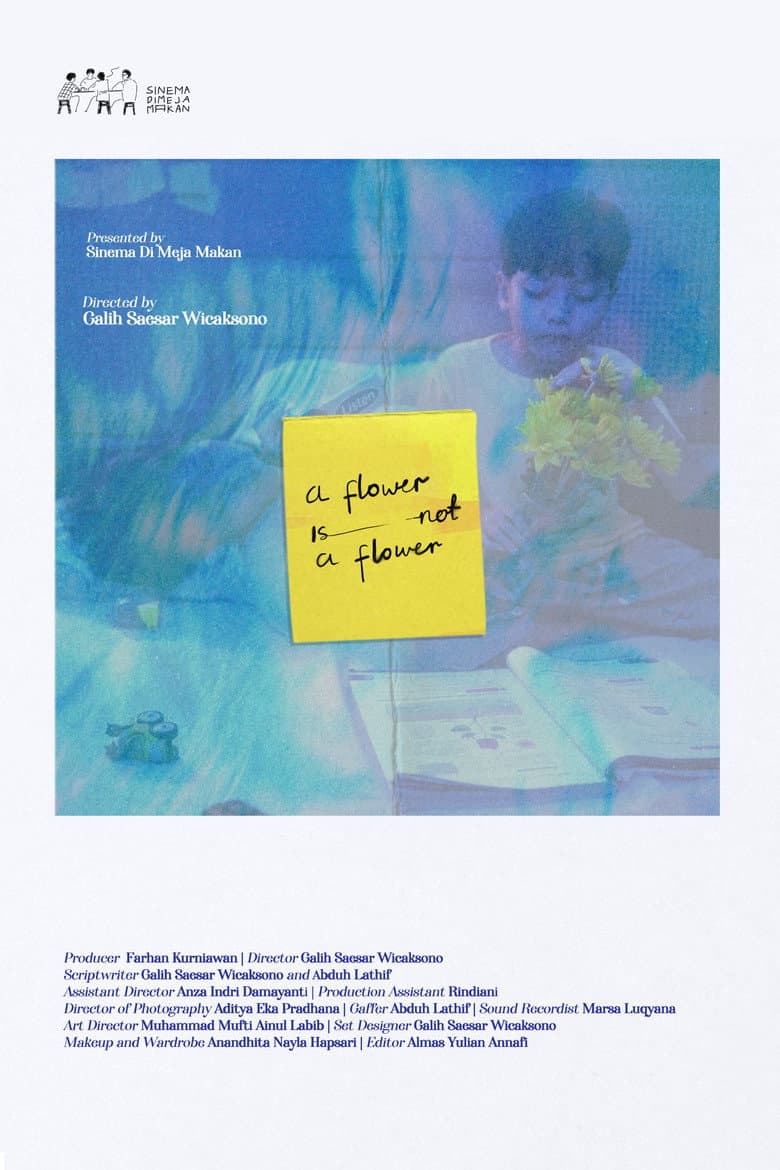 A Flower is Not a Flower poster