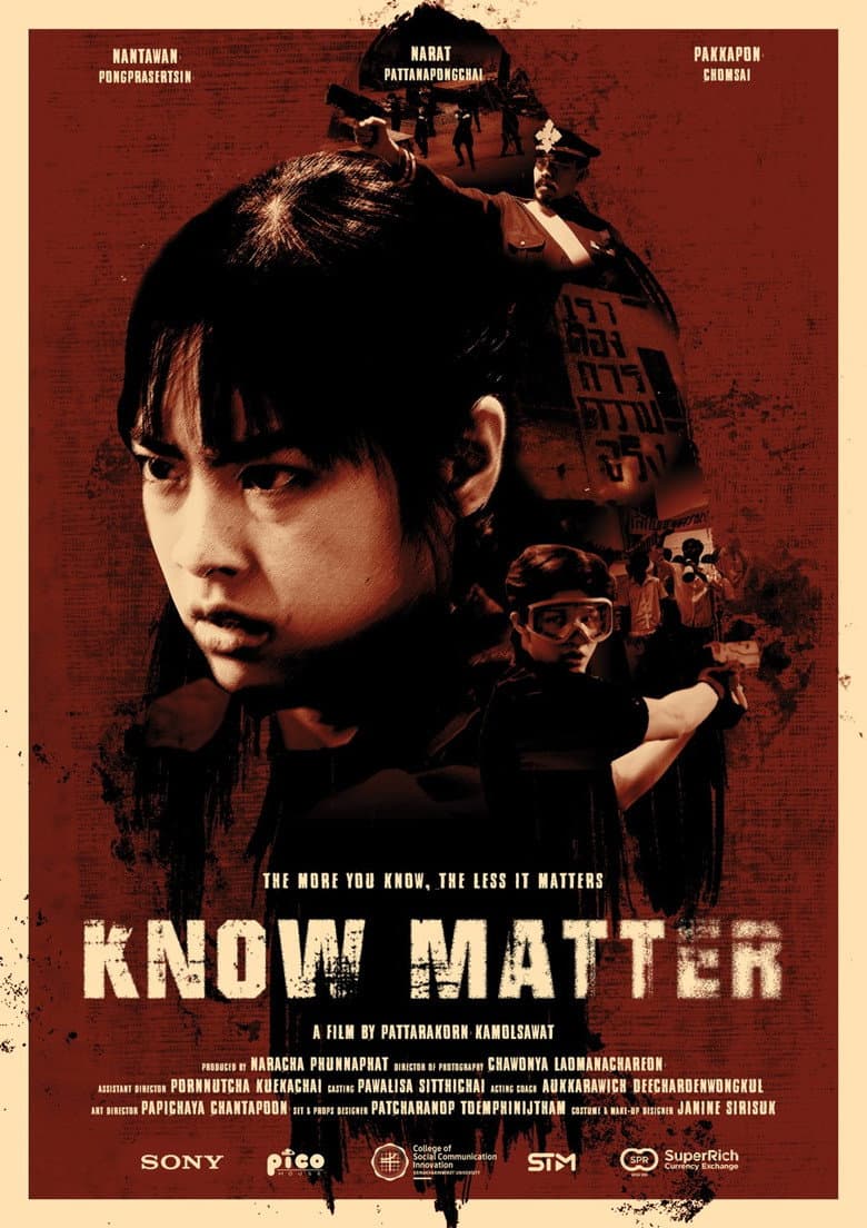 KNOW MATTER poster