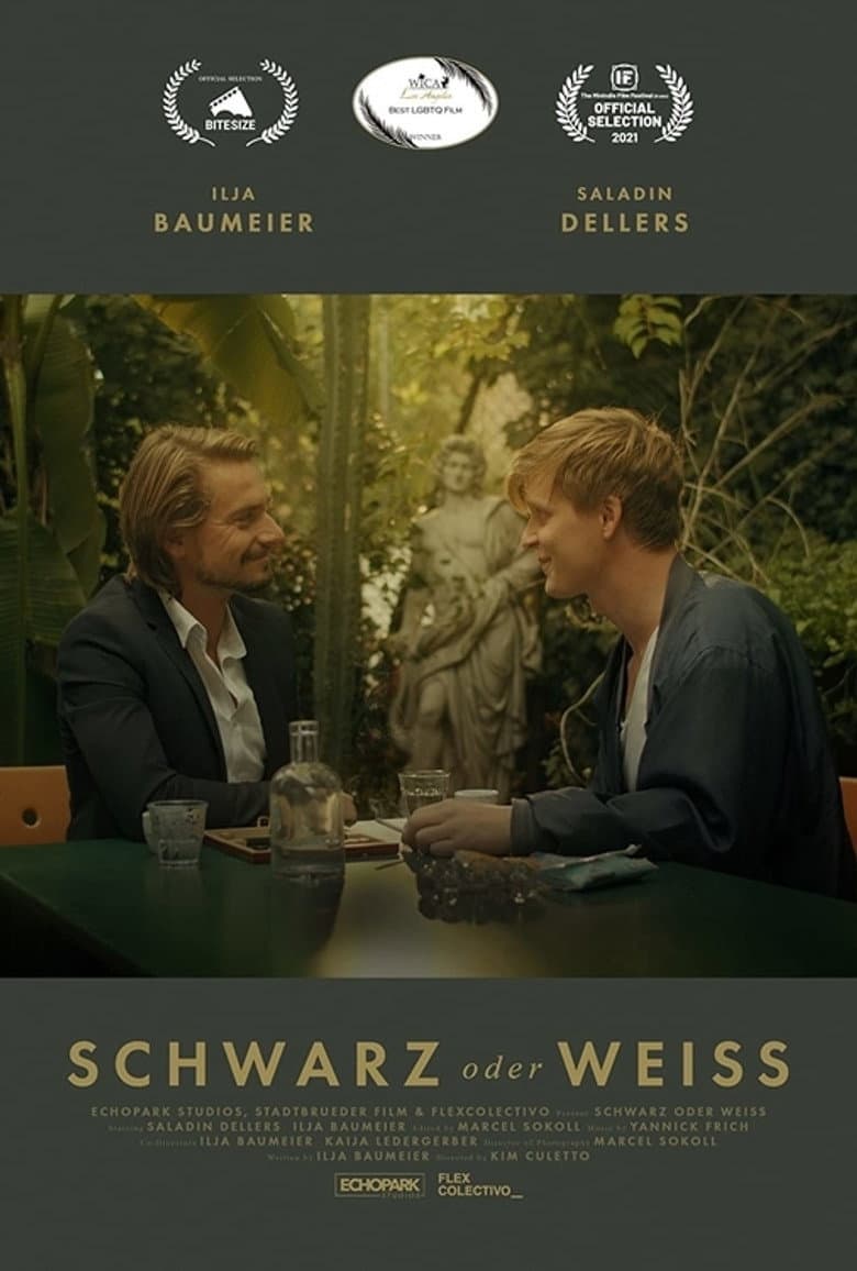Schwarz oder Weiss poster