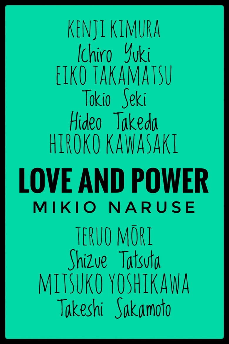 Love and Power poster