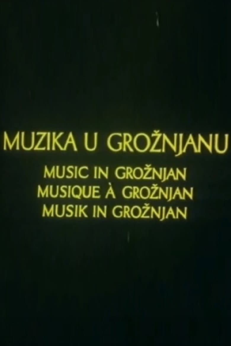 Music in Grožnjan poster