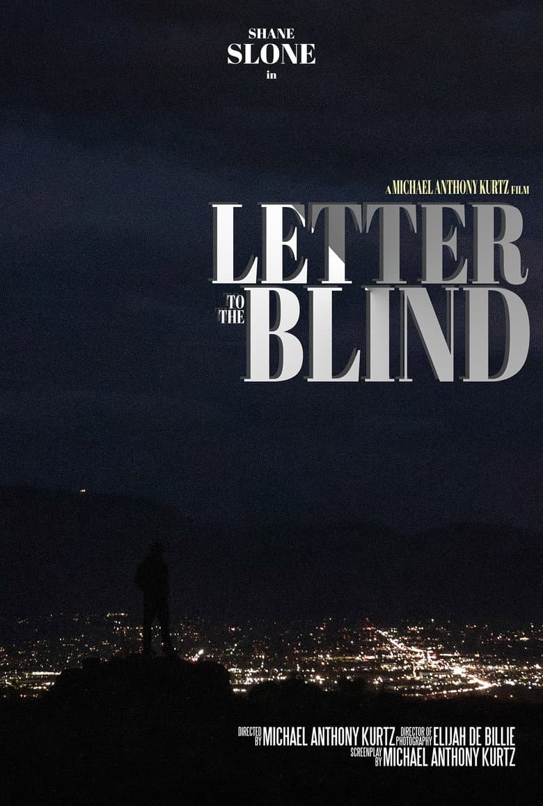 Letter to the Blind poster