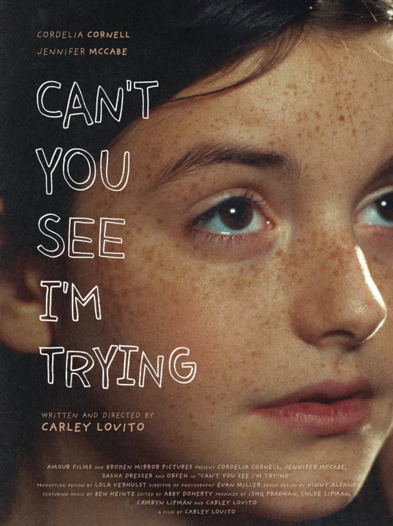 Can't You See I'm Trying poster