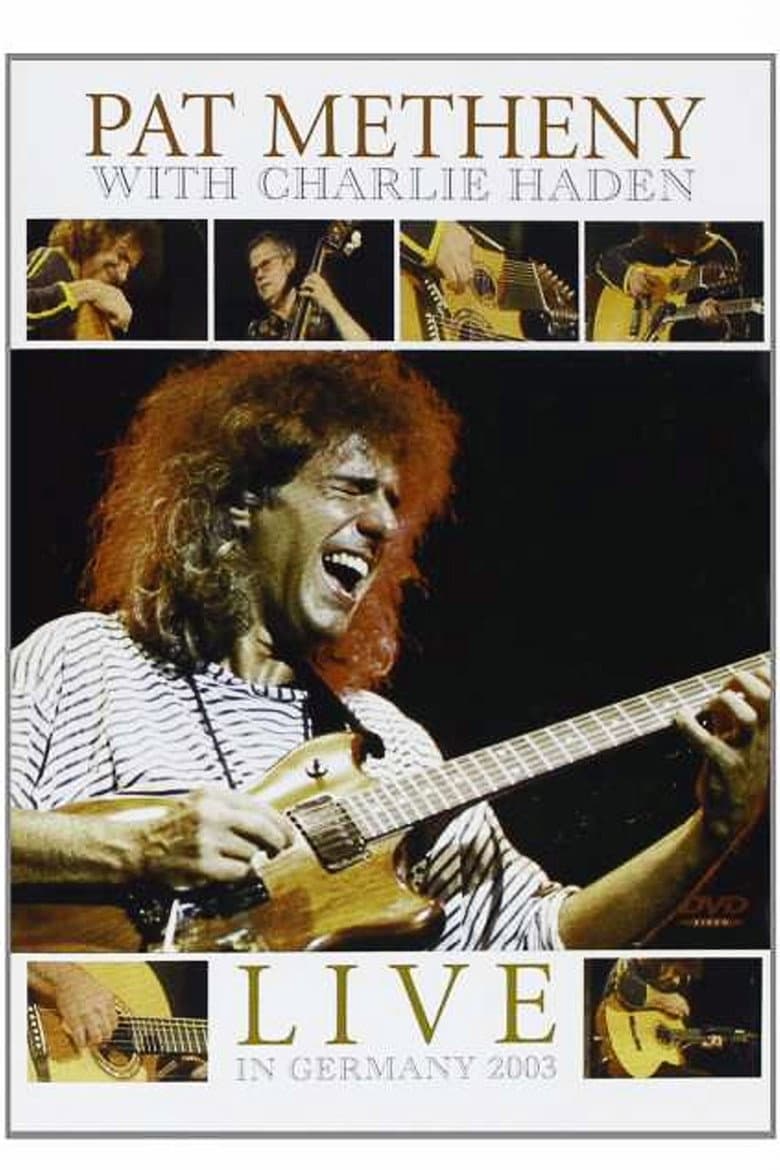 Pat Metheny & Charlie Haden - Live Jazzwoche Burghausen poster