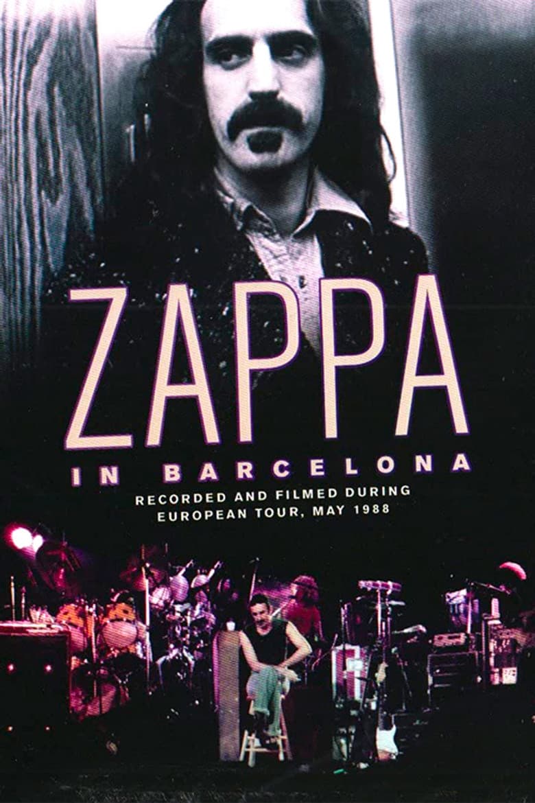Frank Zappa: Live in Barcelona poster