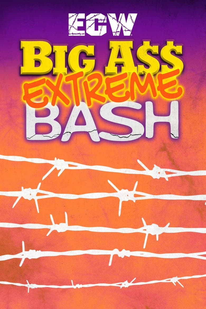 ECW Big Ass Extreme Bash 1996 poster