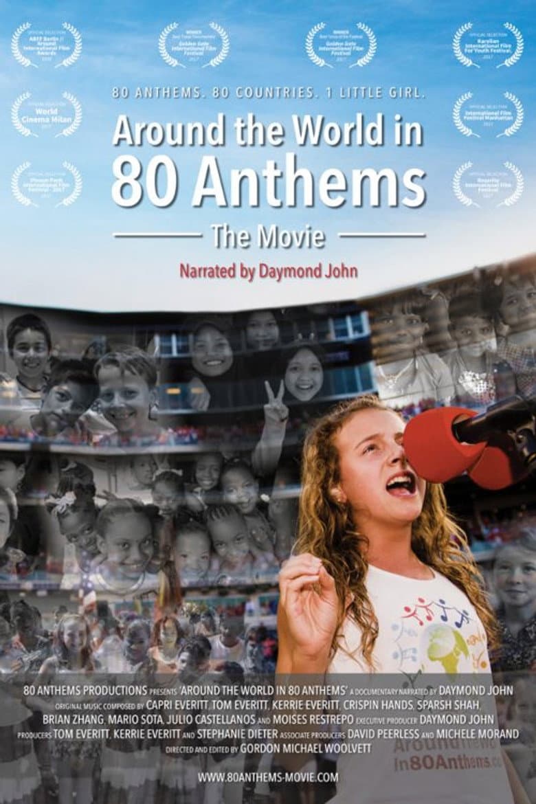 Around the World in 80 Anthems poster
