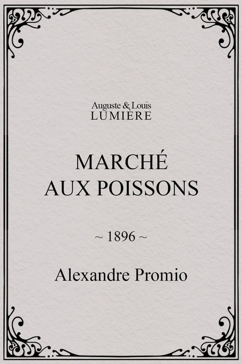 Marché aux poissons poster