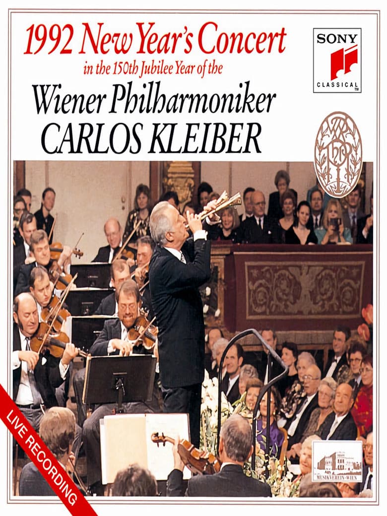 Neujahrskonzert der Wiener Philharmoniker 1992 poster