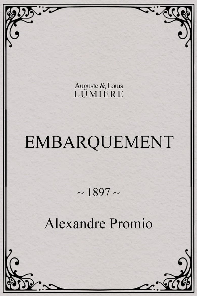 Embarquement poster