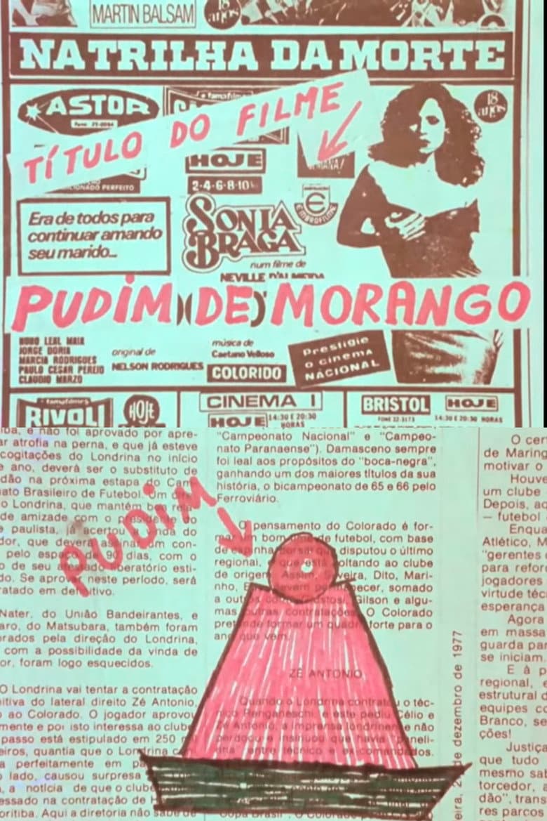 Pudim de Morango poster
