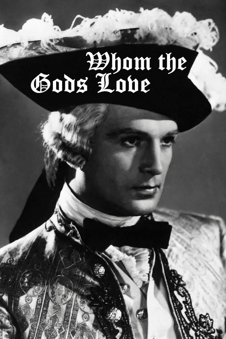 Whom the Gods Love: The Original Story of Mozart and His Wife poster