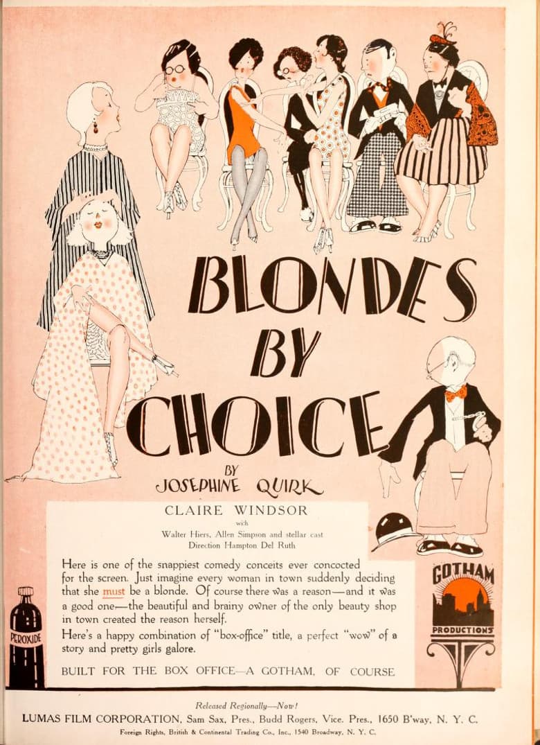 Blondes by Choice poster