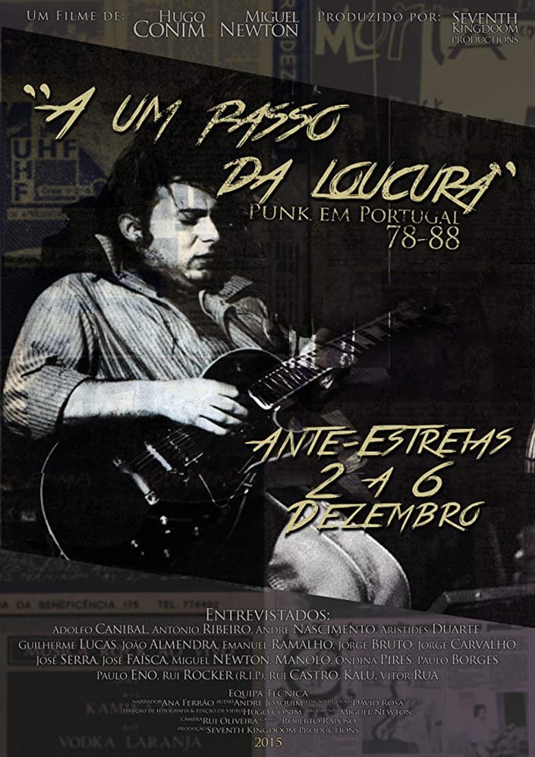 One Step from Insanity – The first wave poster