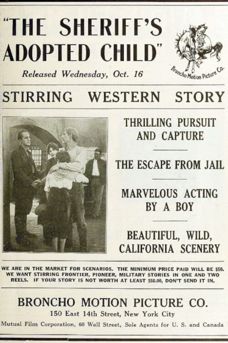 The Sheriff's Adopted Child poster