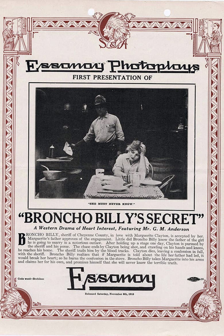 Broncho Billy's Secret poster