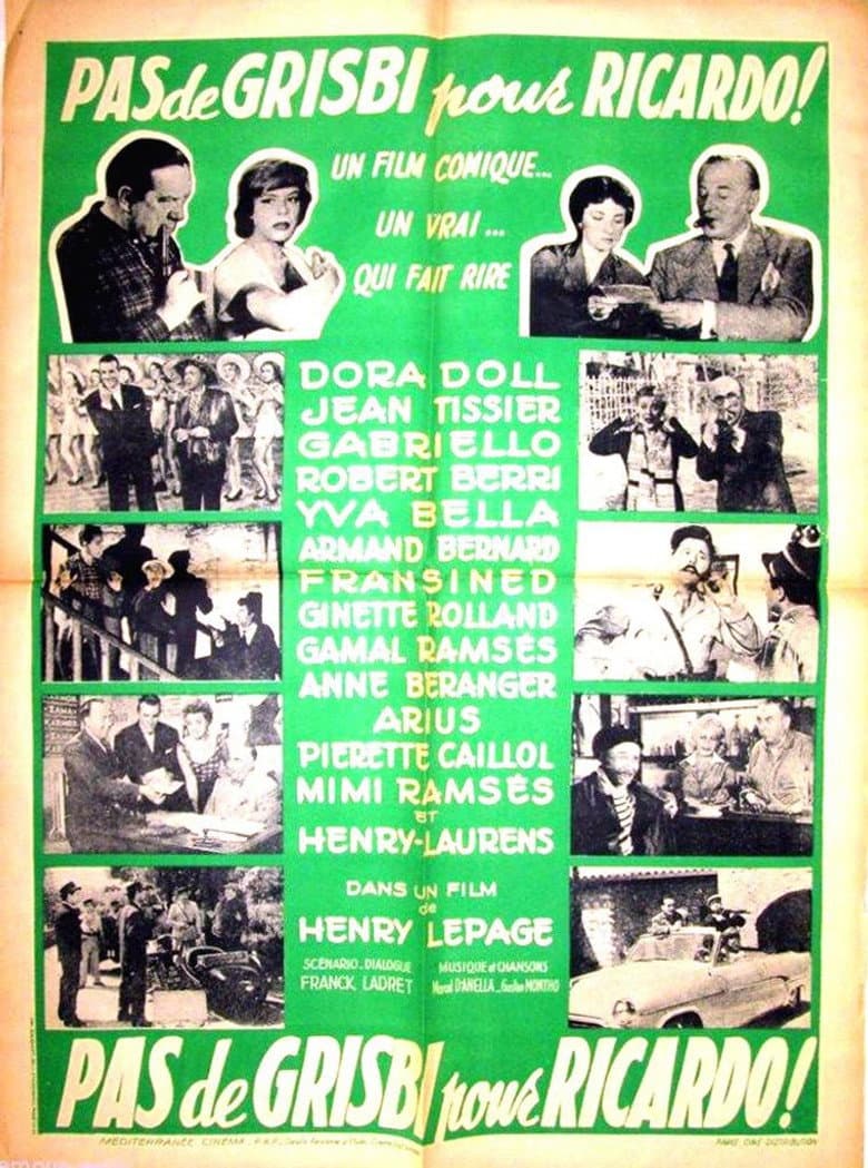 Pas de grisbi pour Ricardo poster