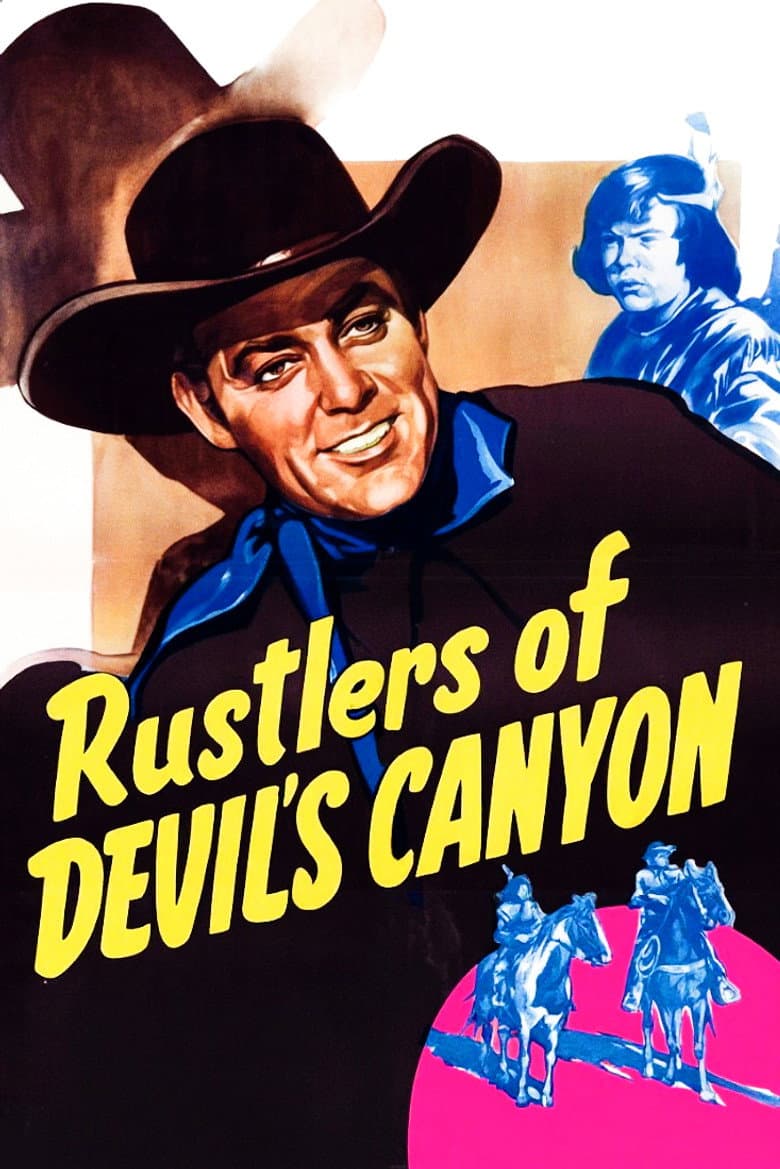 Rustlers of Devil's Canyon poster