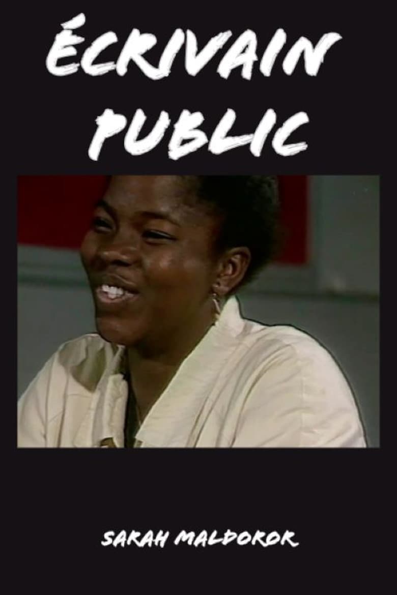 Public Writer poster