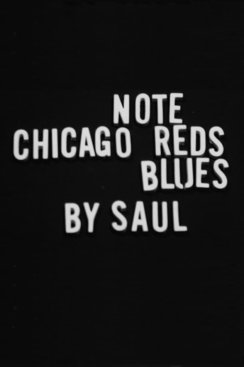 Note Chicago Reds and Blues poster