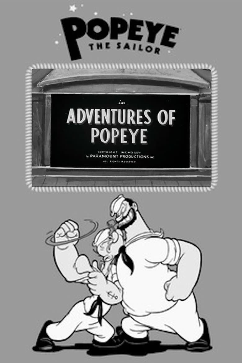 Adventures of Popeye poster