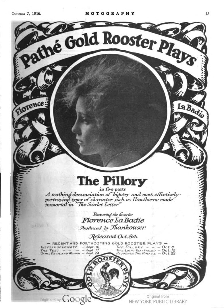 The Pillory poster