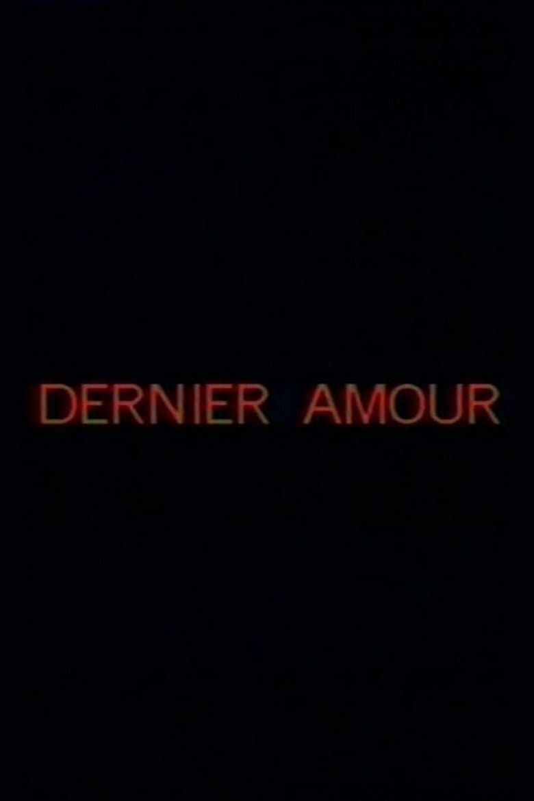 Dernier amour poster