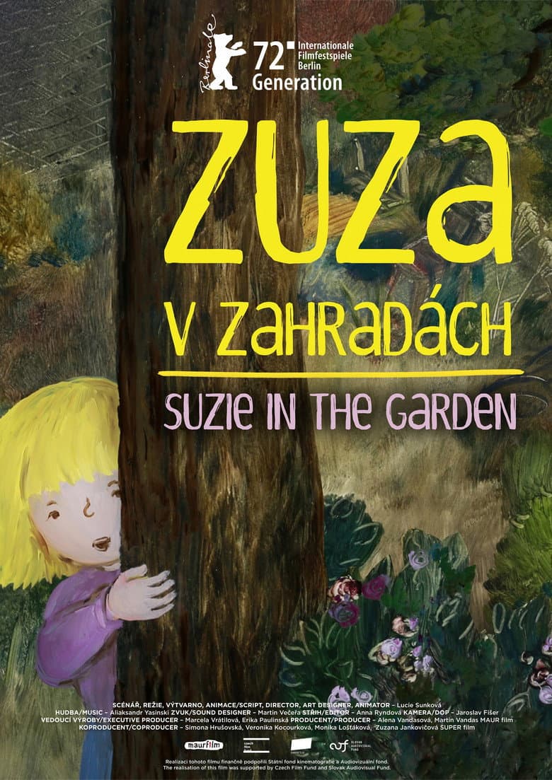 Suzie in the Garden poster